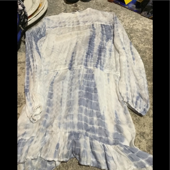 Blue Island swim beach cover-up, size XS - Picture 2 of 8